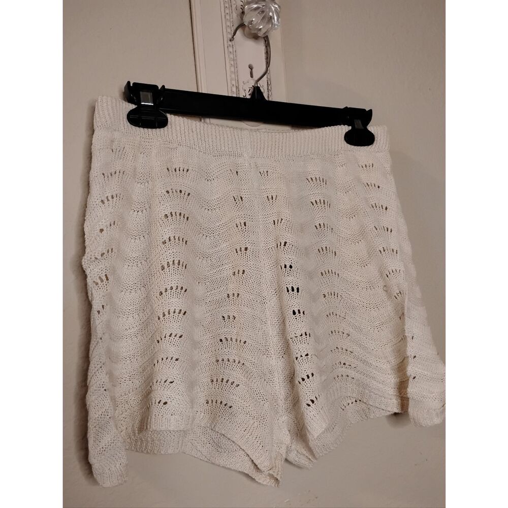 NWT Cupshe Crotchet Coverup Shorts